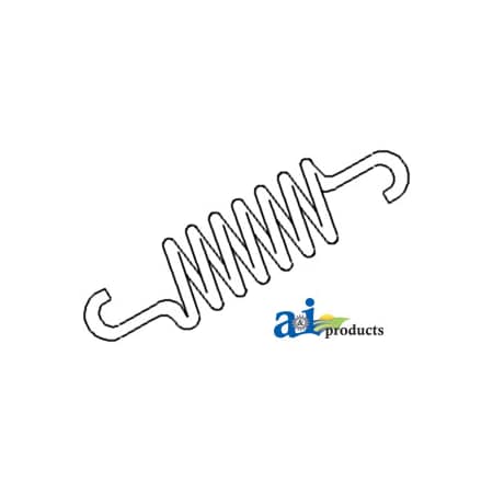 A & I Products Spring, Brake Shoe to Anchor Pin 3" x5" x1" A-1890319M1